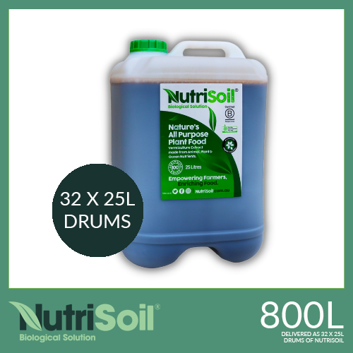 800L NutriSoil Drums (Pallet)